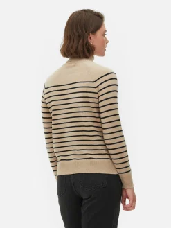 Roll Neck Long Sleeve Top