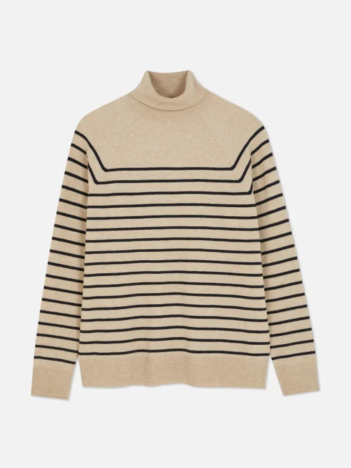 Roll Neck Long Sleeve Top