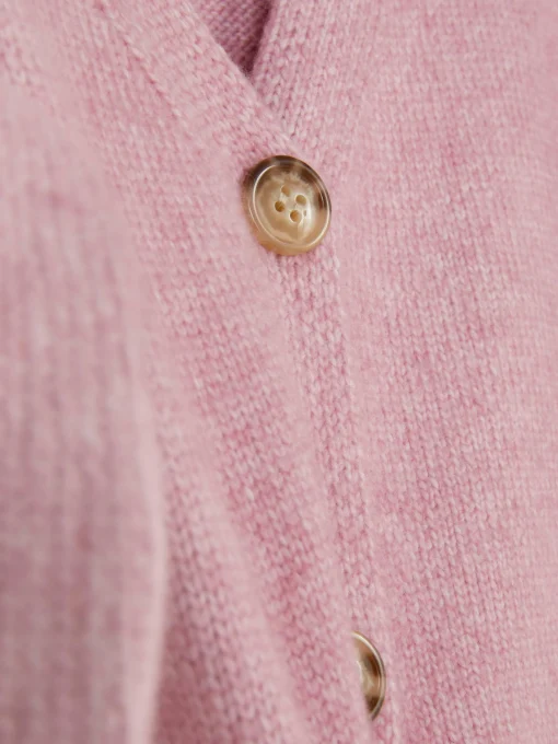 Rolled Hem Cardigan