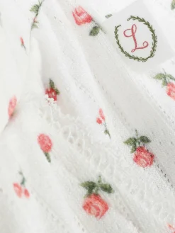 Rose Pointelle Pyjama Shorts