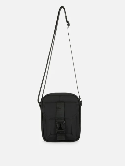 Rubberized Crossbody Bag