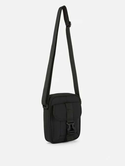 Rubberized Crossbody Bag