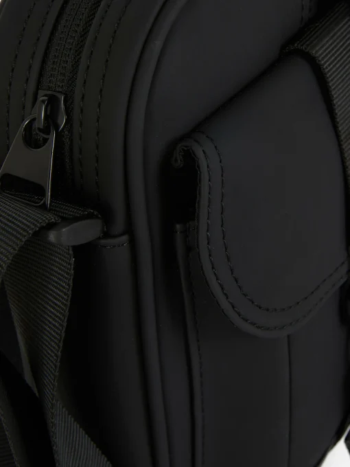 Rubberized Crossbody Bag