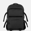 Rubberized Multi-Pocket Backpack
