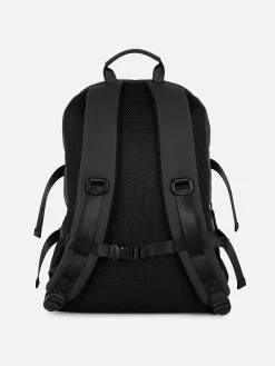 Rubberized Multi-Pocket Backpack