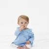 Ruffled Blouse And Leggings Set