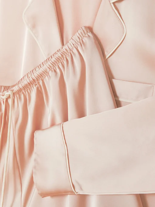 Satin Long Pajamas