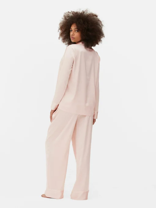 Satin Long Pajamas