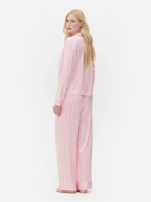 Satin Long Sleeve Pajamas