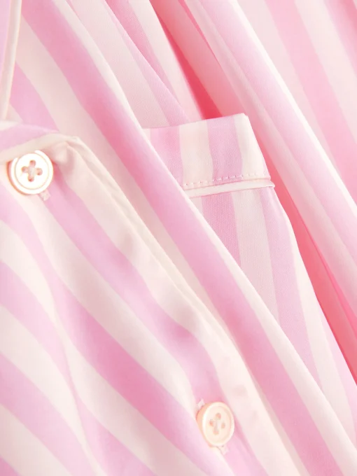 Satin Long Sleeve Pajamas
