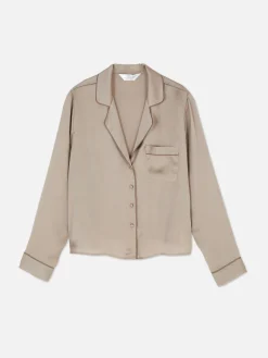 Satin Pajama Shirt