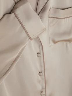 Satin Pajama Shirt