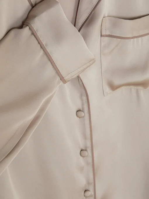 Satin Pajama Shirt