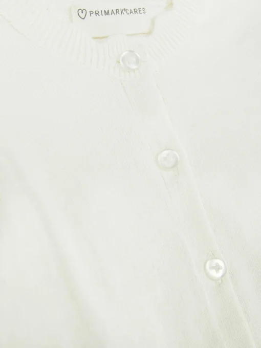 Scallop Trim Cardigan