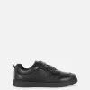 School Double Strap Low Tops