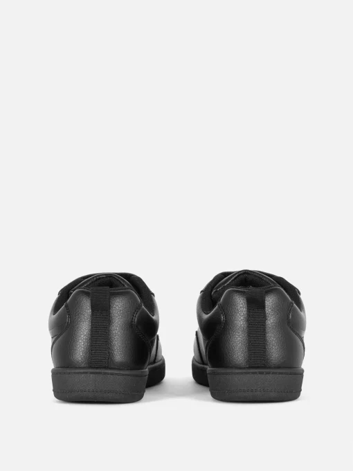 School Double Strap Low Tops