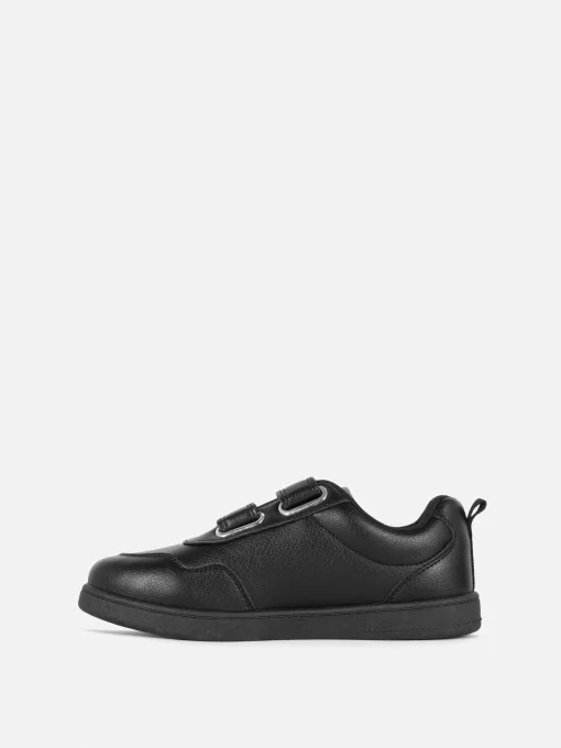 School Double Strap Low Tops