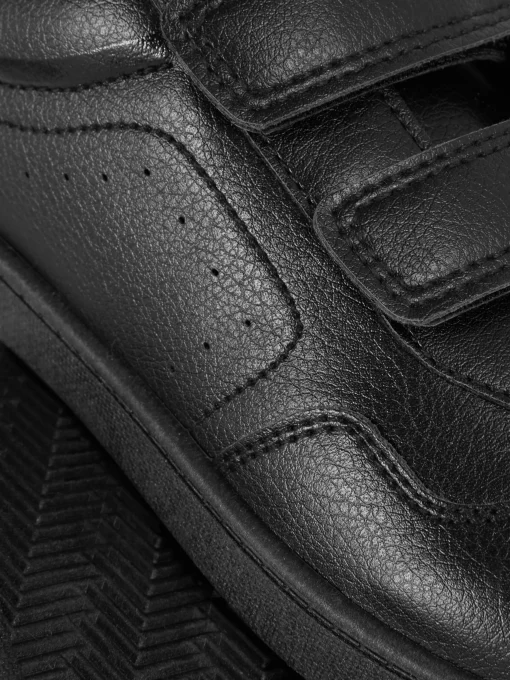 School Double Strap Low Tops