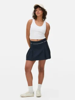Scoop Neck Tank With Built-In Bra