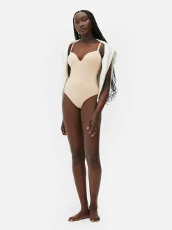 Seamless Cupped Shapewear Thong Bodysuit