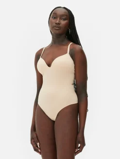 Seamless Cupped Shapewear Thong Bodysuit