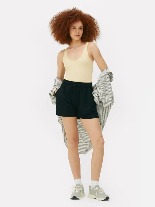 Seamless Ribbed Scoop Neck Bodysuit
