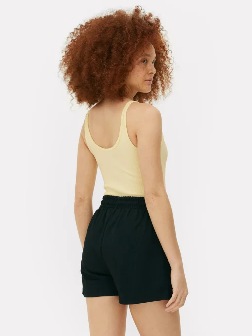 Seamless Ribbed Scoop Neck Bodysuit