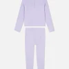 Seamless Ribbed Top And Leggings Set