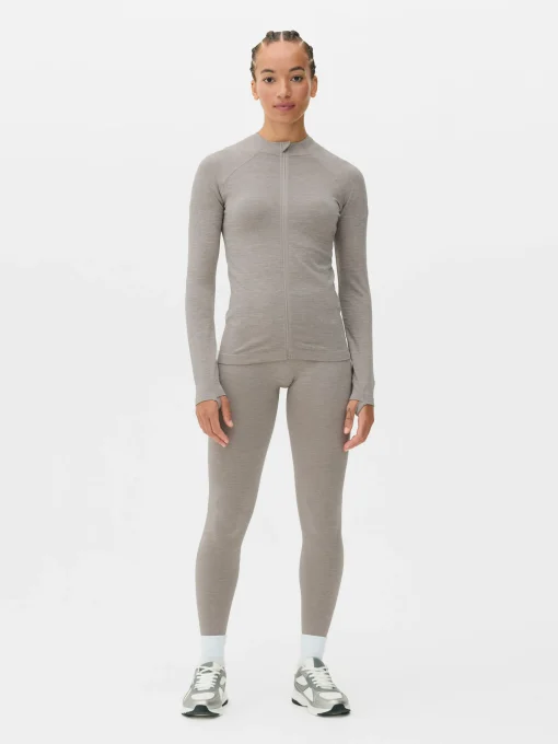 Seamless Zip Workout Jacket