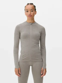 Seamless Zip Workout Jacket