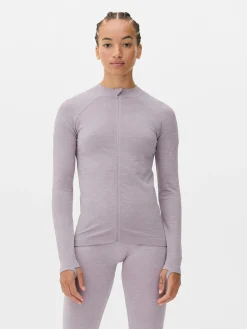 Seamless Zip Workout Jacket