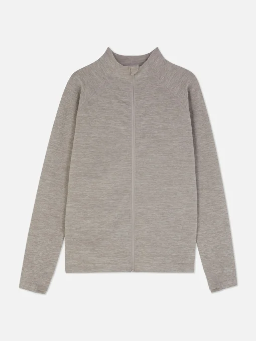 Seamless Zip Workout Jacket