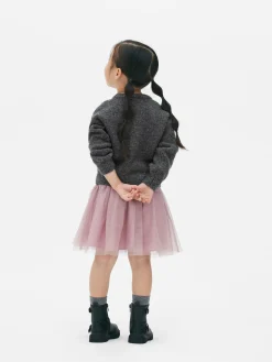 Sequin Jumper And Tulle Skirt Set