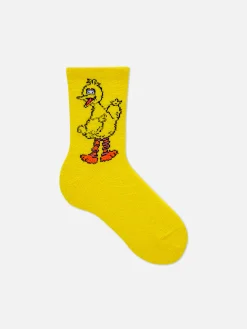 Sesame Street Big Bird Cozy Socks