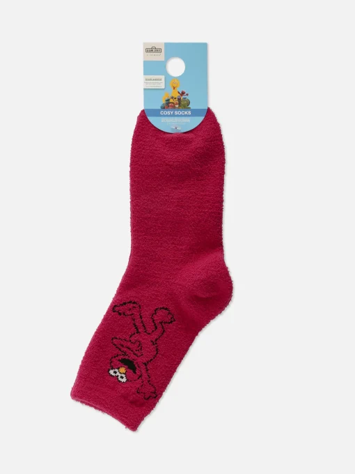 Sesame Street Elmo Cosy Socks