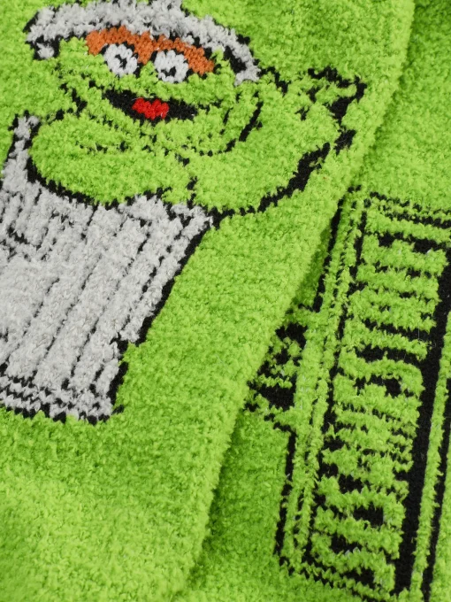 Sesame Street Oscar The Grouch Cozy Socks