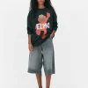 Sesame Street Oversized Graphic Sweatshirt