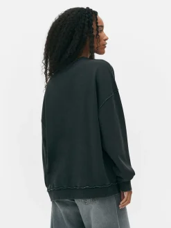Sesame Street Oversized Graphic Sweatshirt