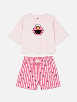 Sesame Street Shorts Pajama Set