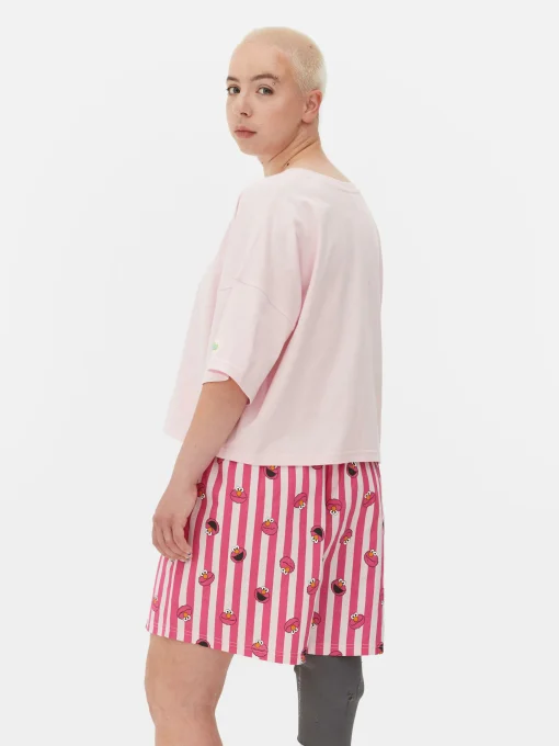 Sesame Street Shorts Pajama Set