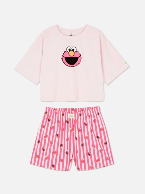 Sesame Street Shorts Pajama Set