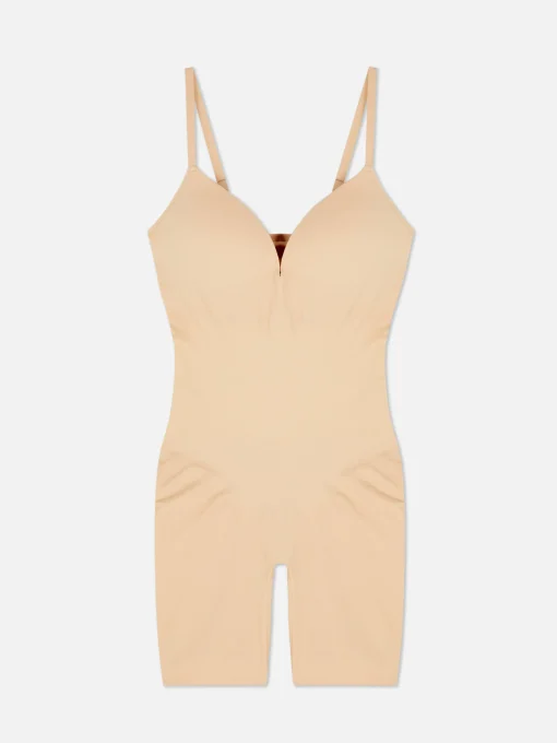 Shapewear Cupped Mid-Thigh Bodysuit