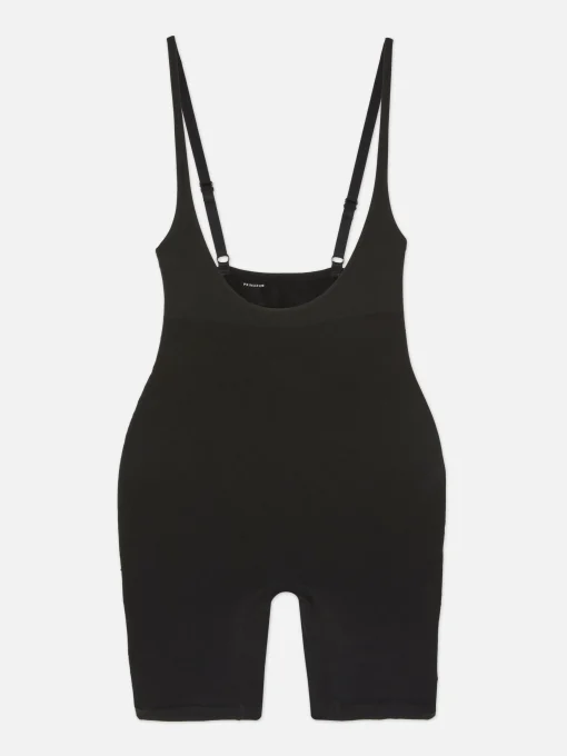 Shapewear Open-Bust Mid-Thigh Bodysuit