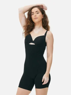 Shapewear Open-Bust Mid-Thigh Bodysuit