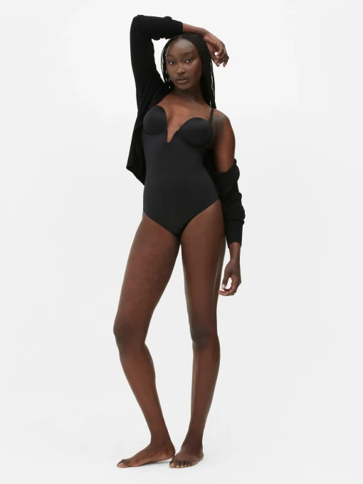 Shapewear Plunge Cupped Bodysuit