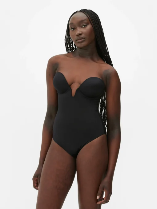 Shapewear Plunge Cupped Bodysuit