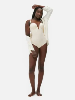 Shapewear Plunge Cupped Bodysuit