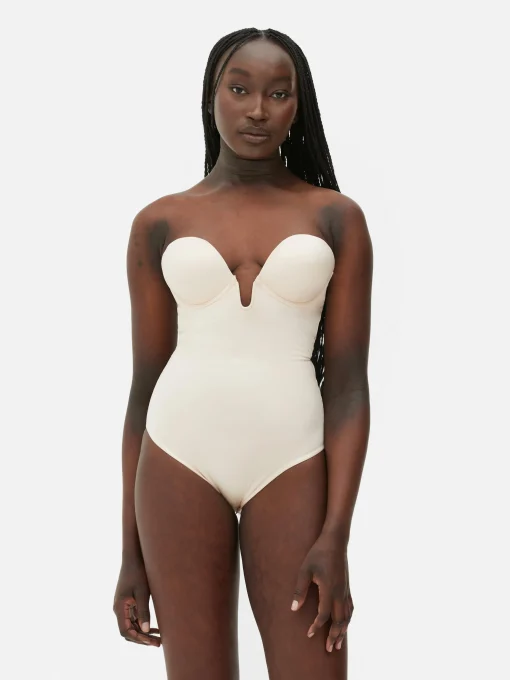 Shapewear Plunge Cupped Bodysuit