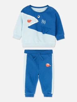 Shark Sweatshirt And Joggers Set