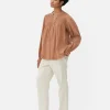 Shirred Smock Blouse